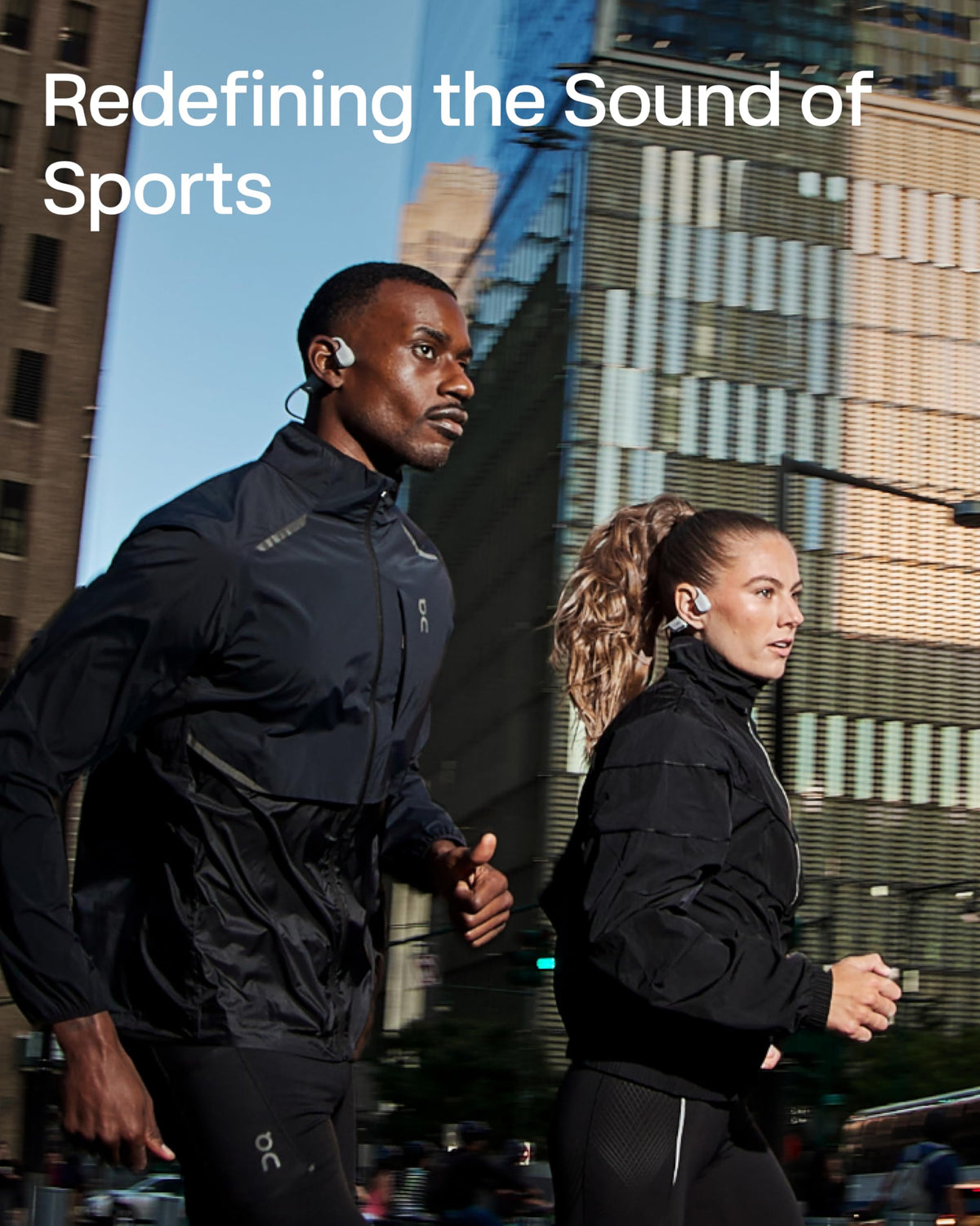SHOKZ OpenRun Pro 2 Bone Conduction Bluetooth Sport Headphones, Black Father Jim Norris notebooks