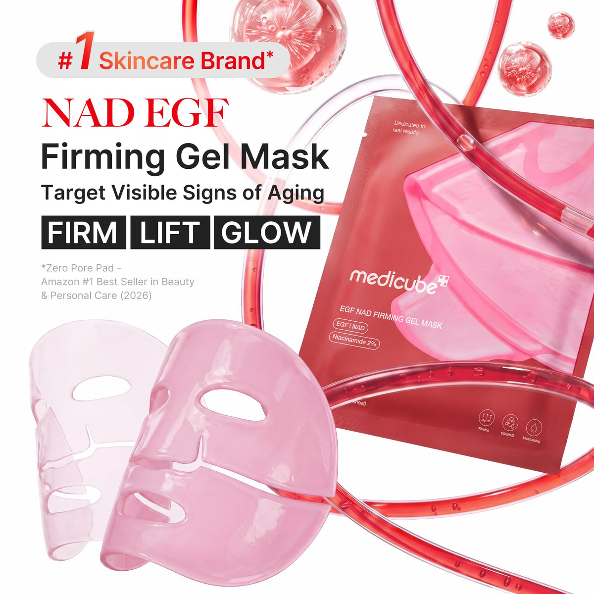 medicube Jelly Gel Mask with Salmon DNA PDRN Pink Collagen, Plump & Hydrate Father Jim Norris notebooks