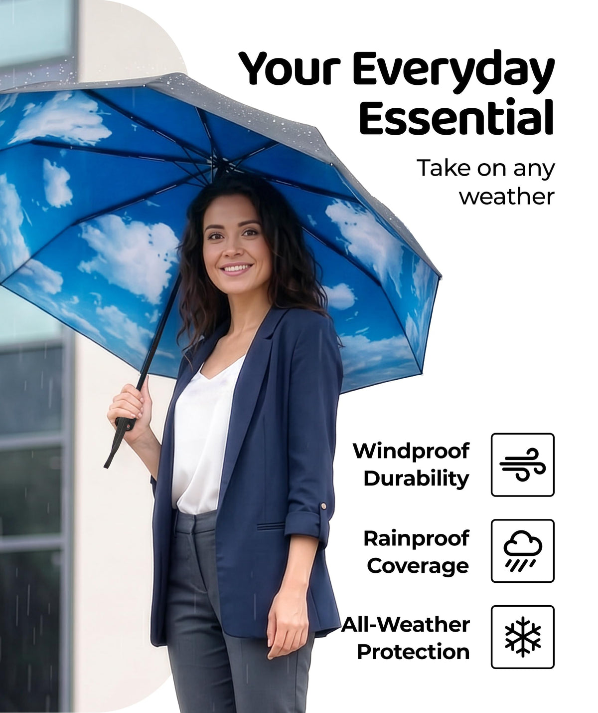 Windproof Travel Umbrella