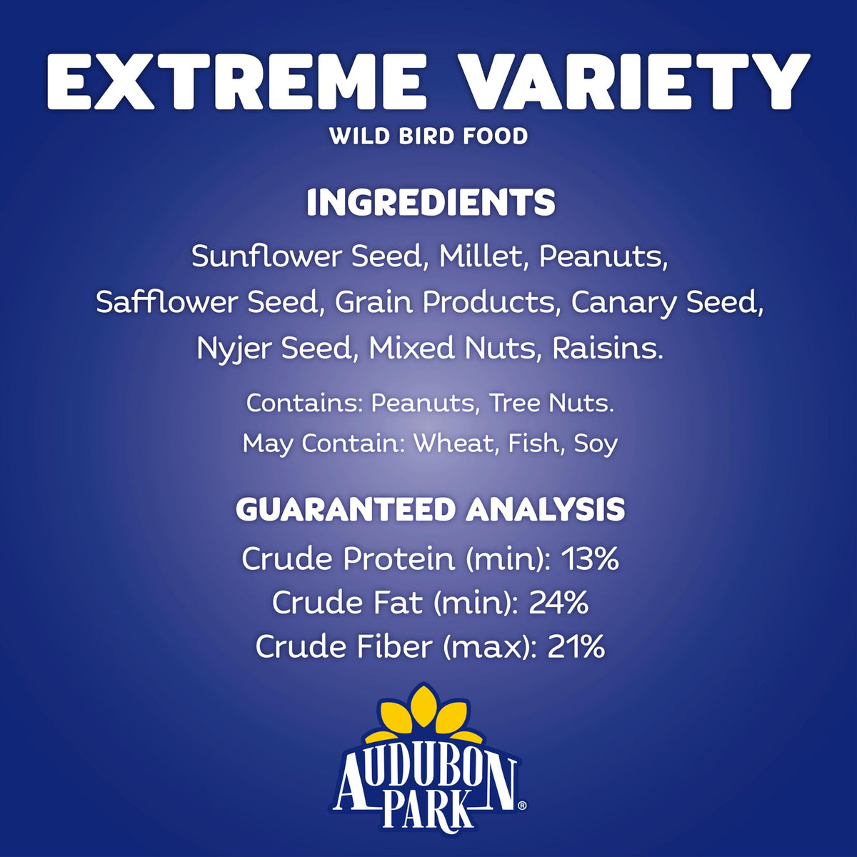 Audubon Park Extreme Variety Wild Bird Seed for Outside Feeders, 15-lb. Bag Father Jim Norris notebooks