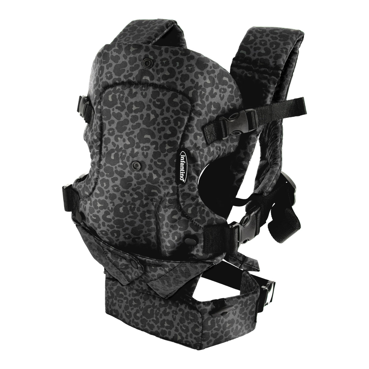 Infantino Flip 4-in-1 Baby Carrier Convertible Ergonomic, Gray