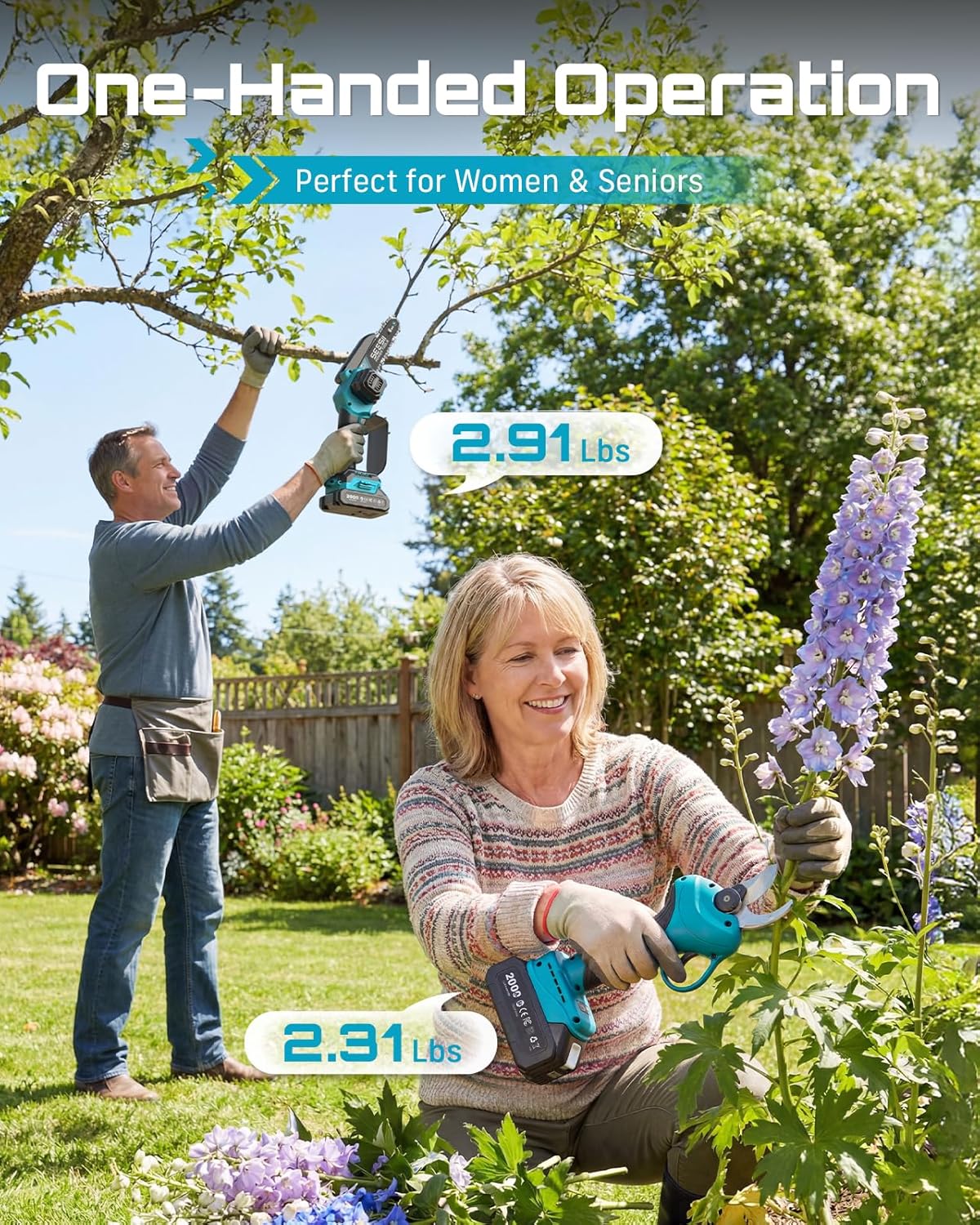SEESII Flagship 8-Inch Cordless Mini Chainsaw, Upgraded Brushless Motor Father Jim Norris notebooks