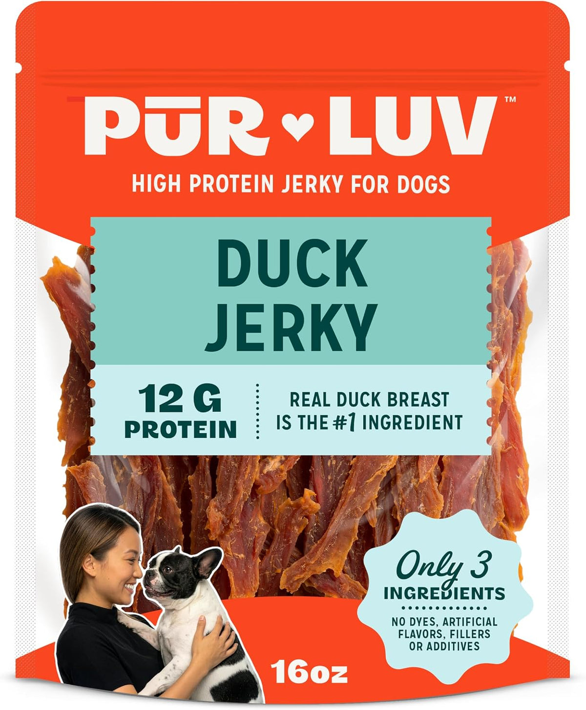 Pur Luv Dog Treats, Chicken Jerky Dog Treat with Real Chicken Breast, 16 oz Father Jim Norris notebooks