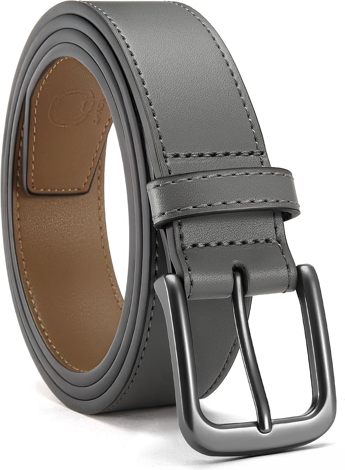 CHAOREN Mens Belts Leather 35mm for Jeans - Tough at Work, Sharp Daily