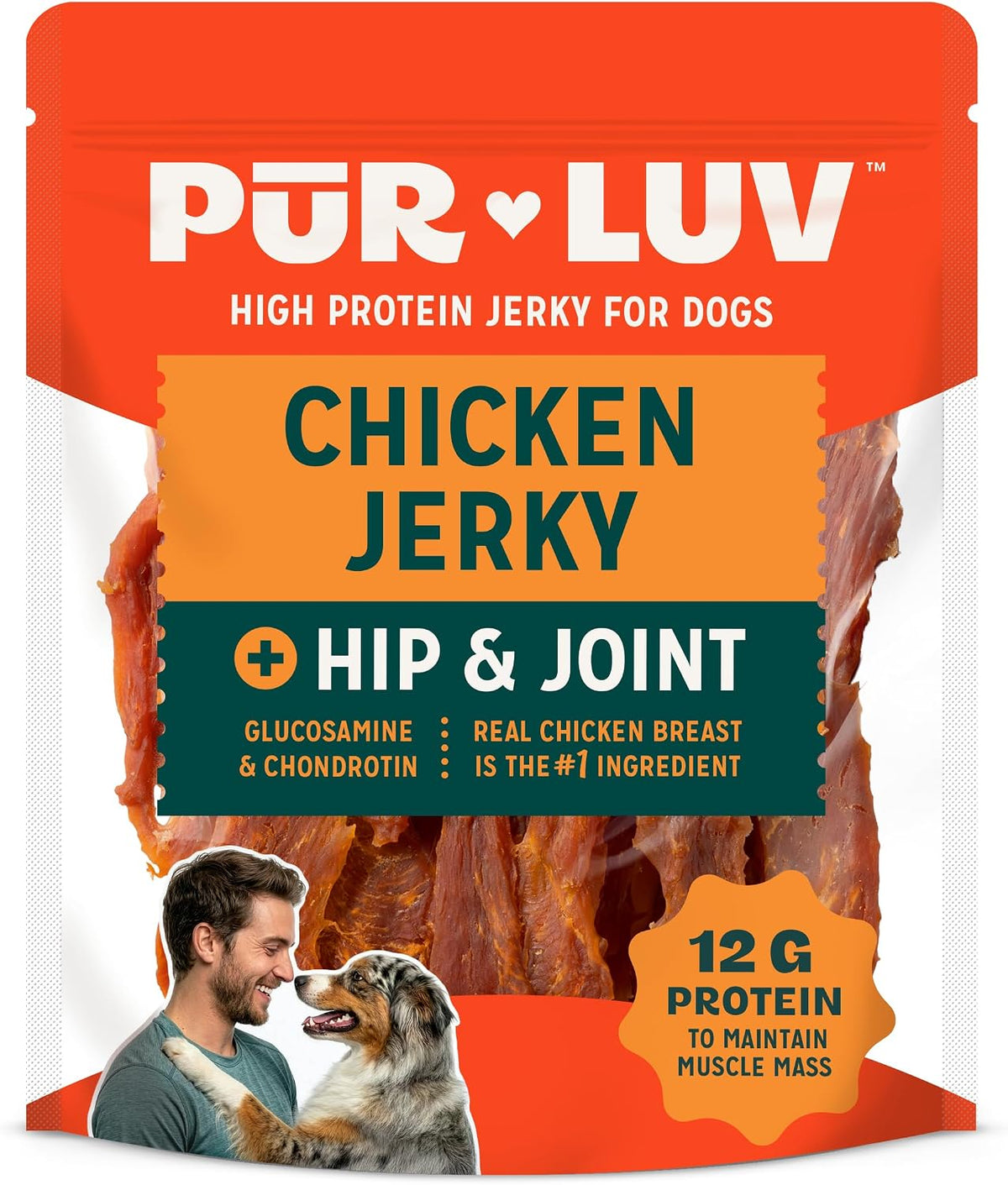 Pur Luv Dog Treats, Chicken Jerky Dog Treat with Real Chicken Breast, 16 oz Father Jim Norris notebooks