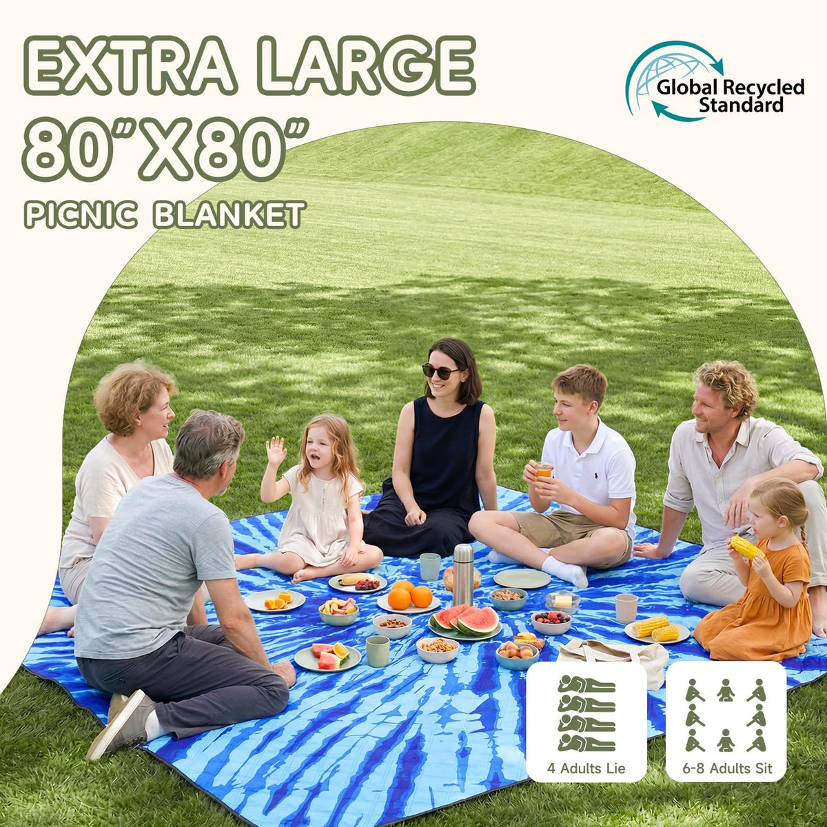 Genovega Waterproof Beach Blanket Picnic Outdoor Mat Rug Extra Large Portable Umbrella Wagon Folding Pop Tent Sun Shelter Shade Canopy Ball Cart Cool Cabana Anchor Fan Mesh Bag Tote Toallas Manta Father Jim Norris notebooks