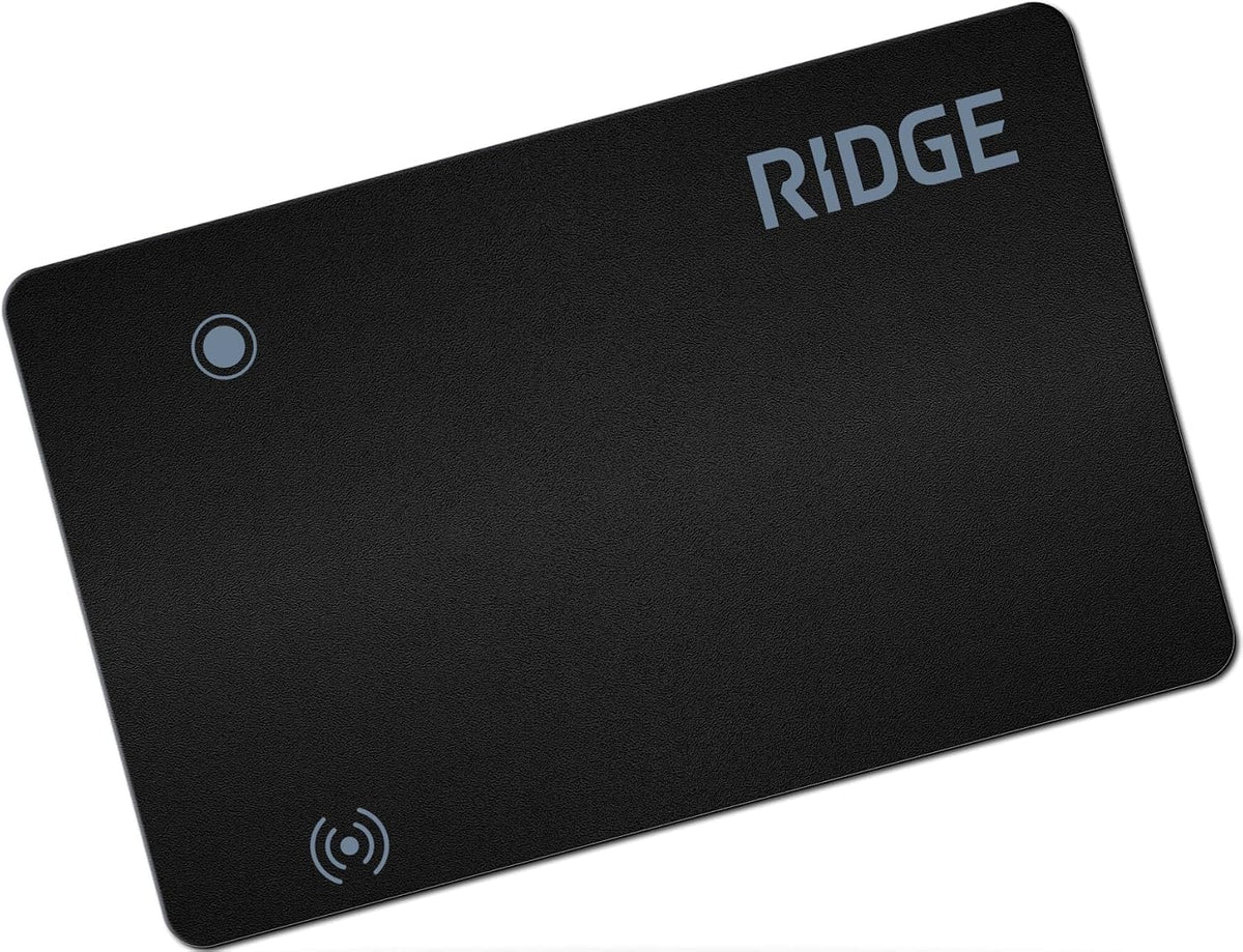 Ridge Tracker Card Compatible with Apple Find My, Compatible with Android Slim Tracking Card - Wallet Finder, Item Locator for Luggage Tags, Passports, Phone - MFi Certified, IP68 Water Resistance Father Jim Norris notebooks