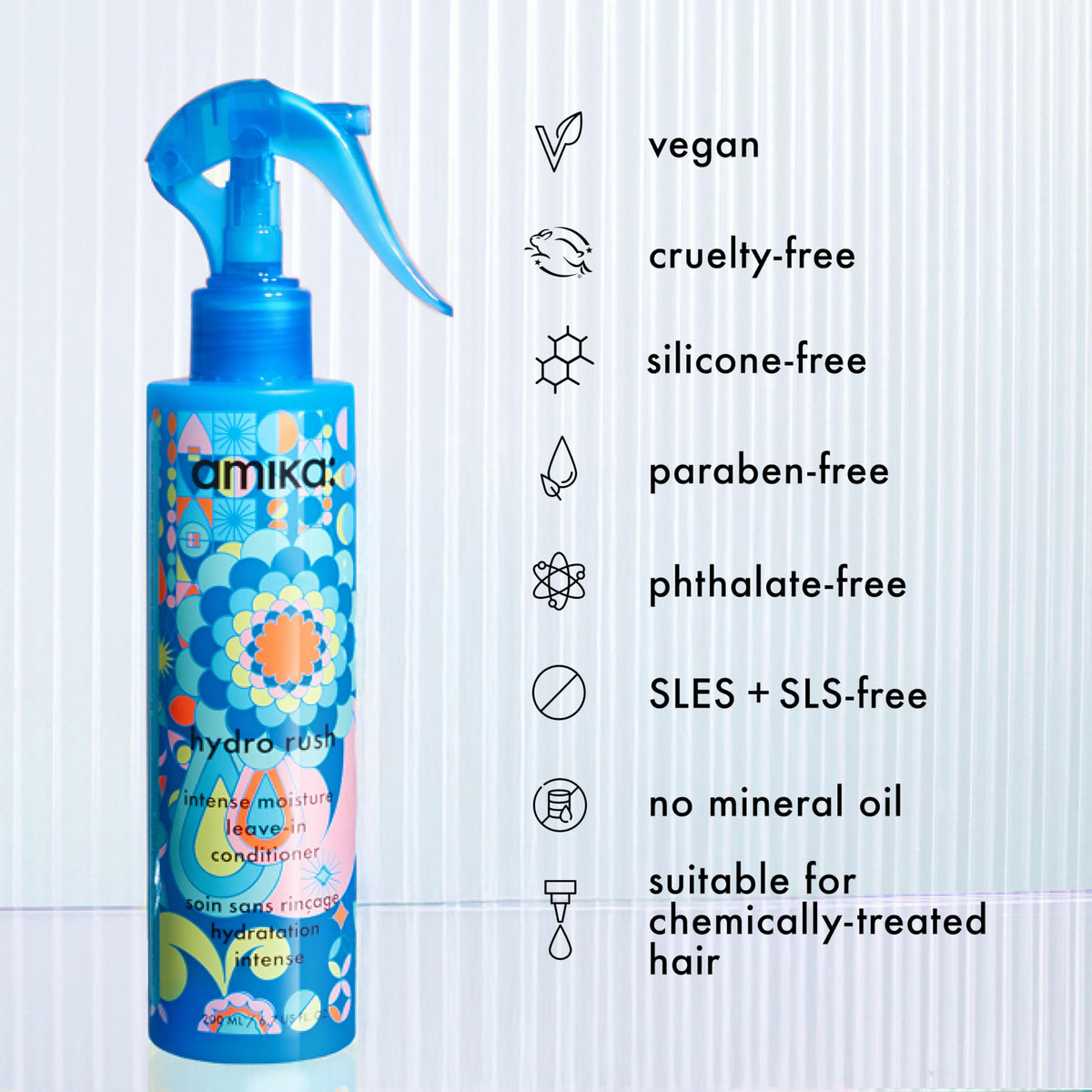amika Hydro Rush Intense Moisture Leave-In Conditioner with Hyaluronic Acid Father Jim Norris notebooks
