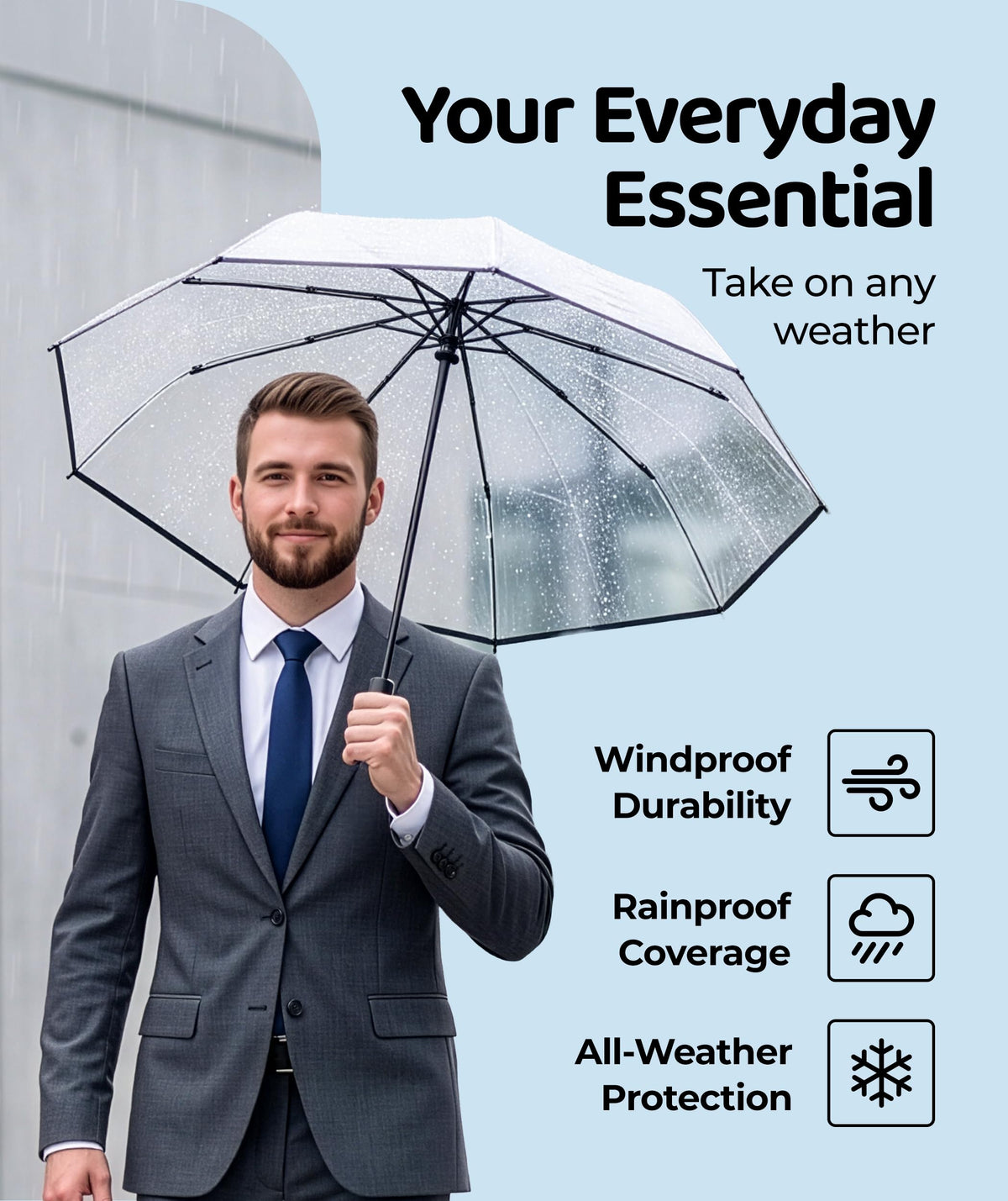 Windproof Travel Umbrella