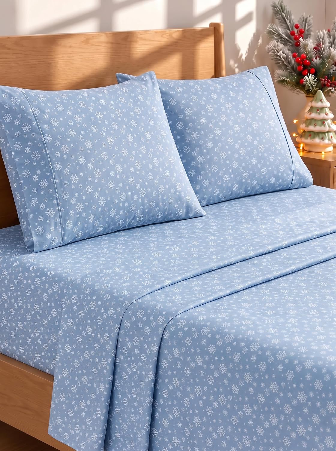 Queen Size 4 Piece Sheet Set - Breathable & Cooling Sheets - Dark Grey