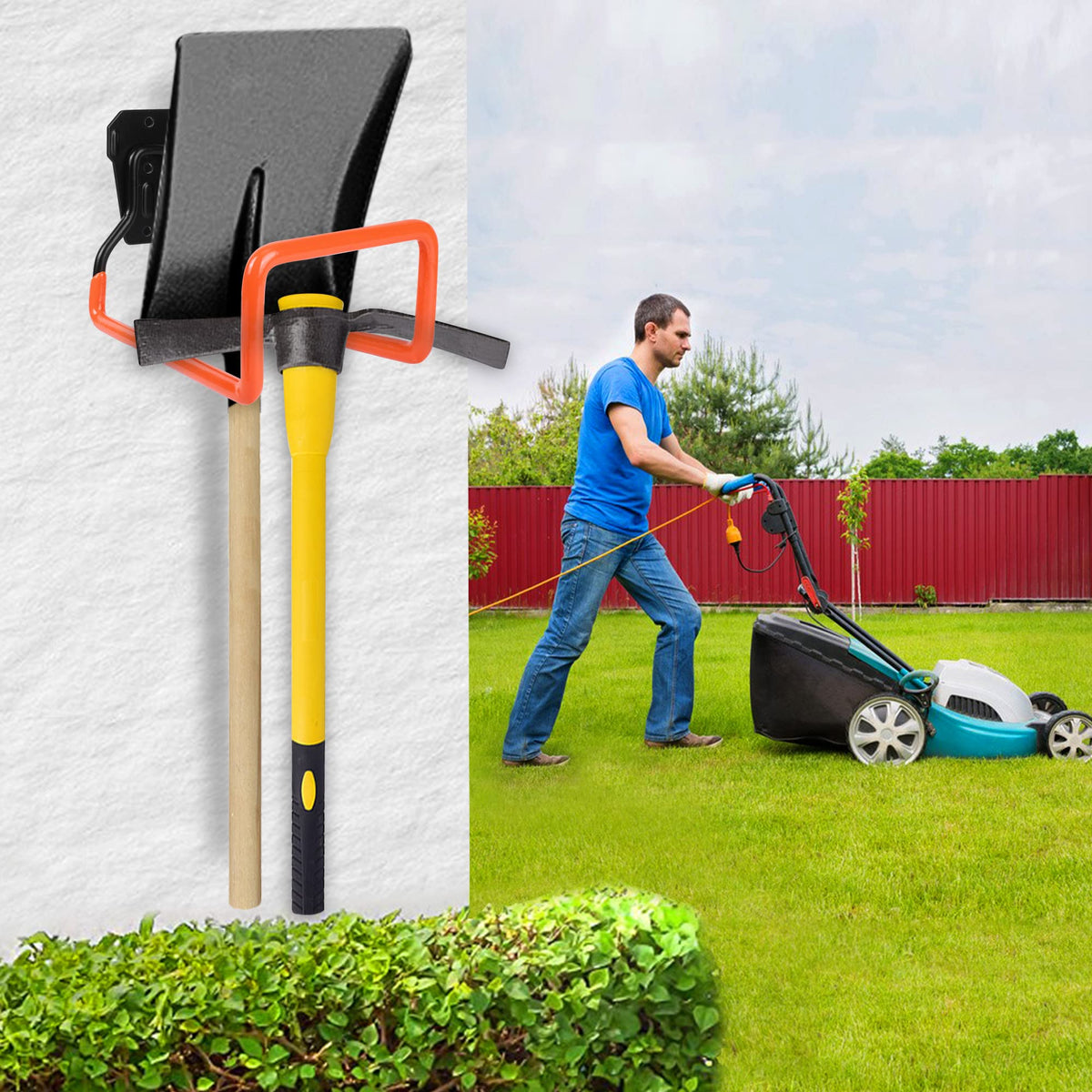 PeoMev Hose Holder Wall Mount Metal Hose Hook Garden Hose Rack Father Jim Norris notebooks