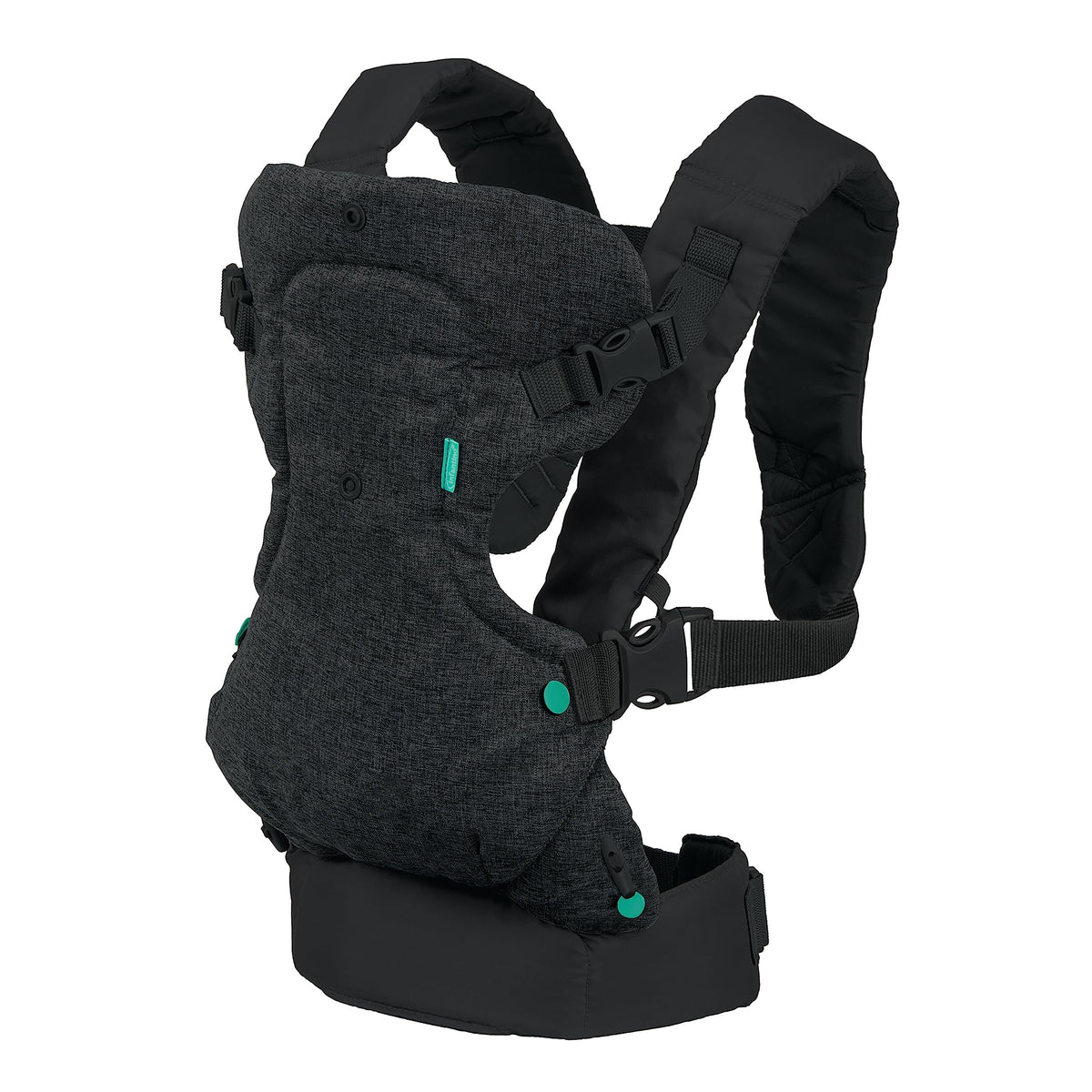 Infantino Flip 4-in-1 Baby Carrier Convertible Ergonomic, Gray