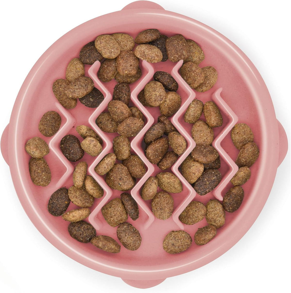 Outward Hound Fun Feeder Slo Bowl Dog Slow Feeder, Notch, Blue, 8.8"