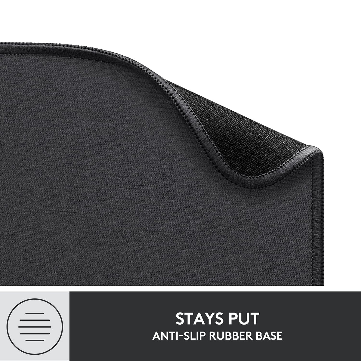 Logitech Studio Series Small Mouse Pad, Anti-Slip 9x8 Inches, Blue Grey Father Jim Norris notebooks