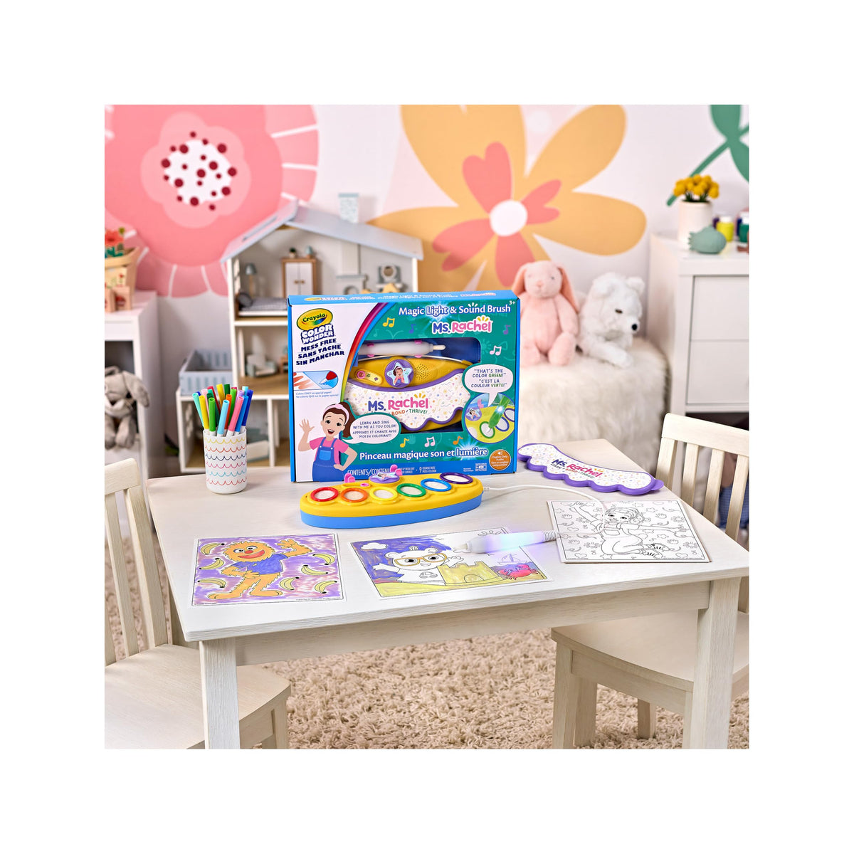 Crayola Color Wonder Magic Light Brush, Mess Free Painting for Kids, Age 3+