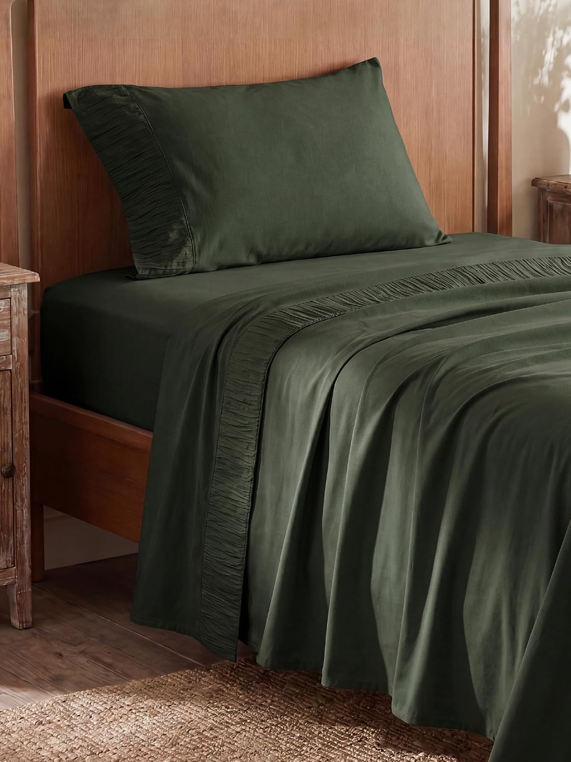 Bedsure Twin Sheets Set - 3 Pieces Soft Twin Bed Sheets - Breathable & Cooling