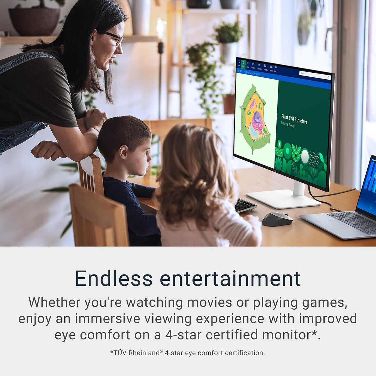 Dell 32 Monitor S3225QS, 4K UHD VA, 120Hz, FreeSync Premium, Eye Comfort Father Jim Norris notebooks
