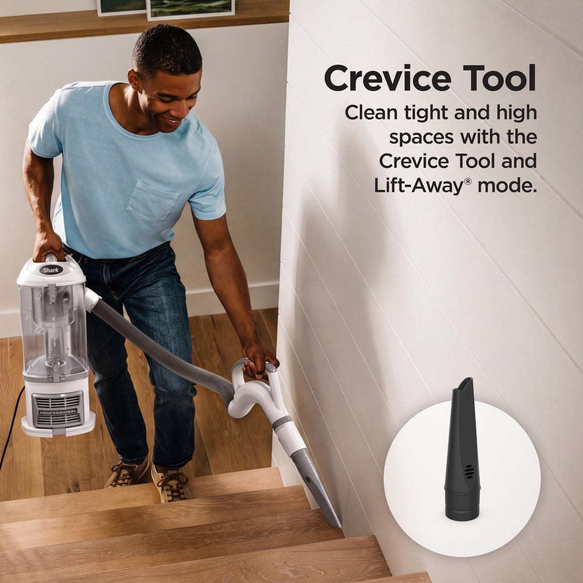 Shark Navigator Lift-Away Upright Vacuum Cleaner, HEPA, Lavender, NV352