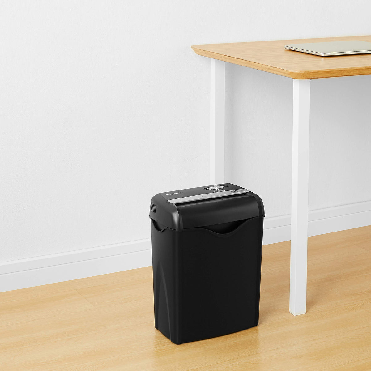 Amazon Basics 8-Sheet High Security Cross Cut Paper and Credit Card Shredder with P-4 Security, Auto Shut-off, Black Father Jim Norris notebooks