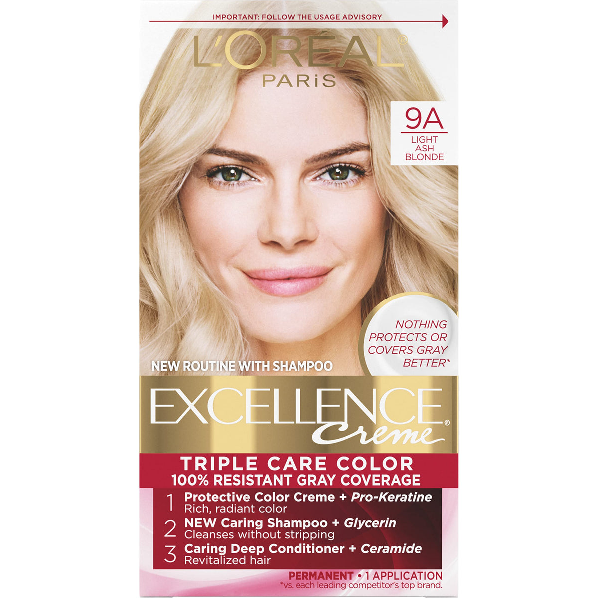 L'Oreal Paris Excellence Crème Hair Color, 4AR Dark Chocolate Brown Father Jim Norris notebooks