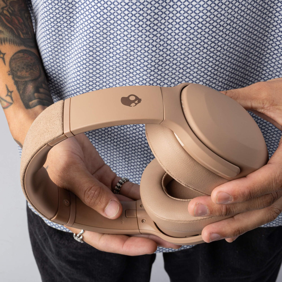 Skullcandy Crusher Evo Wireless Multi-Sensory Bass Headphones - True Black Father Jim Norris notebooks