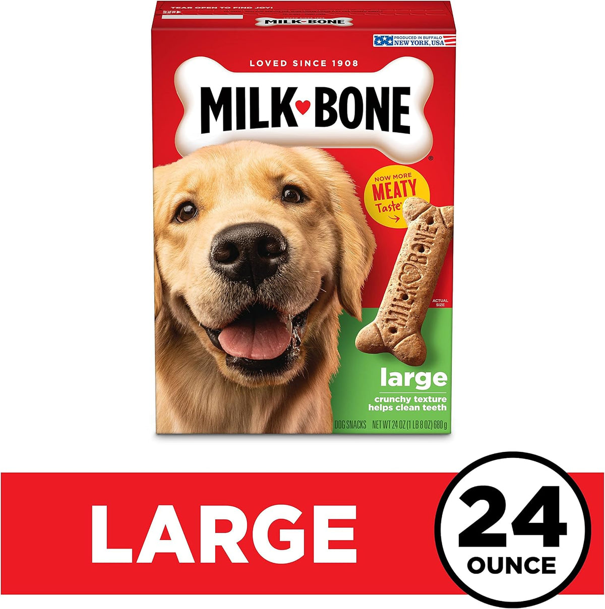Milk-Bone Original Biscuits Large Dog Treats, 24 Ounce (Pack of 12) Father Jim Norris notebooks