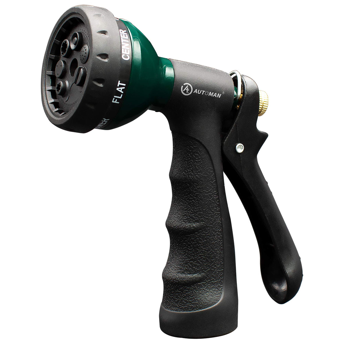 AUTOMAN Garden Hose Nozzle, Water Hose Sprayer Nozzle with 7 Adjustable Watering Patterns, Slip Resistant for Watering Plants, Lawn& Garden, Washing Cars, Cleaning, Showering Pets & Outdoor Fun. Father Jim Norris notebooks