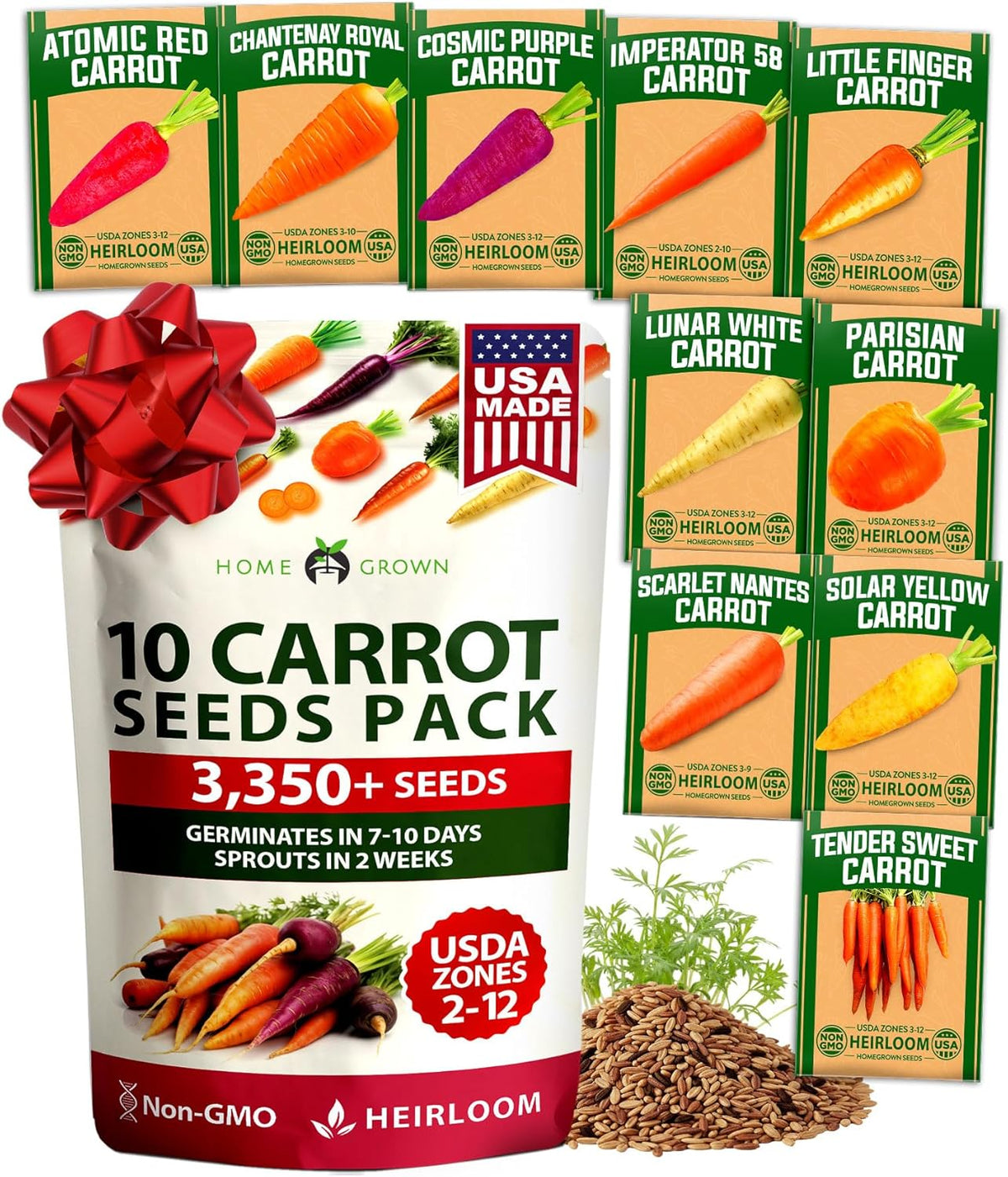 HOME GROWN 15 Herb Seed Variety Kit, 5100+ Seeds, Culinary Herb Kit Father Jim Norris notebooks