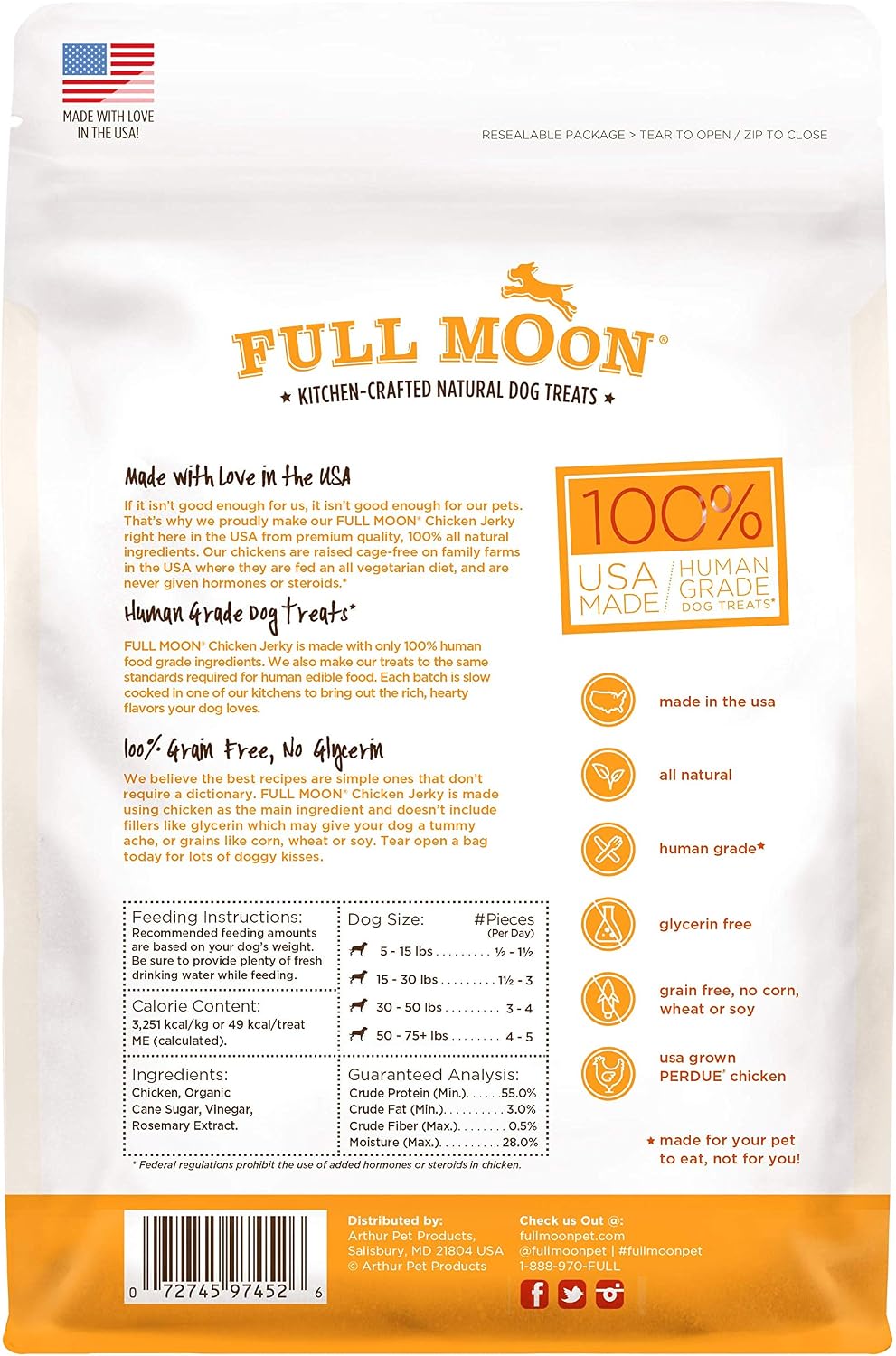 Full Moon® Chicken Jerky Dog Treat 24 Ounce (Pack of 1) Father Jim Norris notebooks