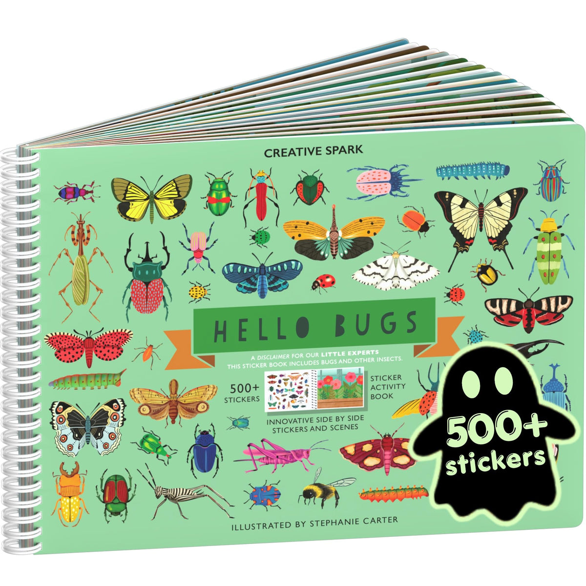Cupkin Animal Habitats Sticker Book | 12 Coloring & Activity, 500+ Stickers