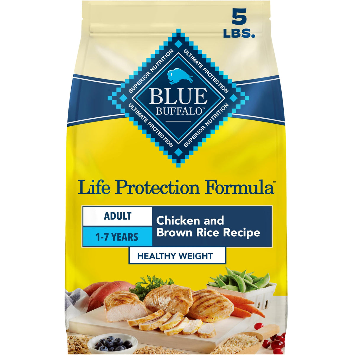 Blue Buffalo Life Protection Formula Chicken Adult Dry Dog Food, 5 lb Father Jim Norris notebooks