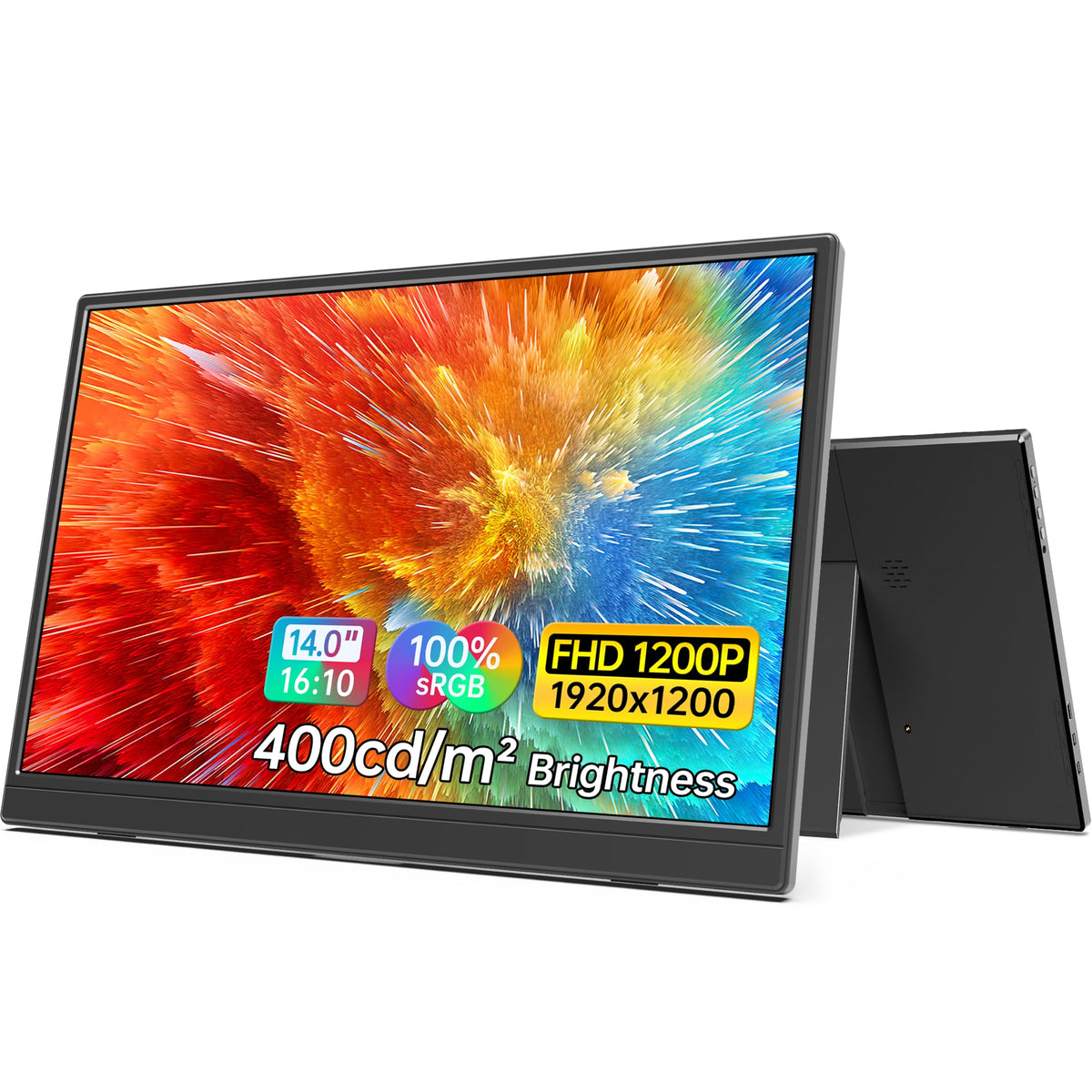 MNN 15.6" FHD 60Hz Portable Monitor USB-C HDMI IPS HDR Gaming Laptop Father Jim Norris notebooks