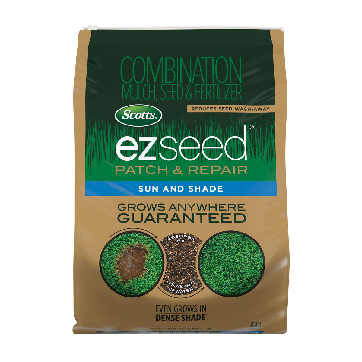 Scotts EZ Seed Patch & Repair Sun and Shade, 10 lbs. Father Jim Norris notebooks