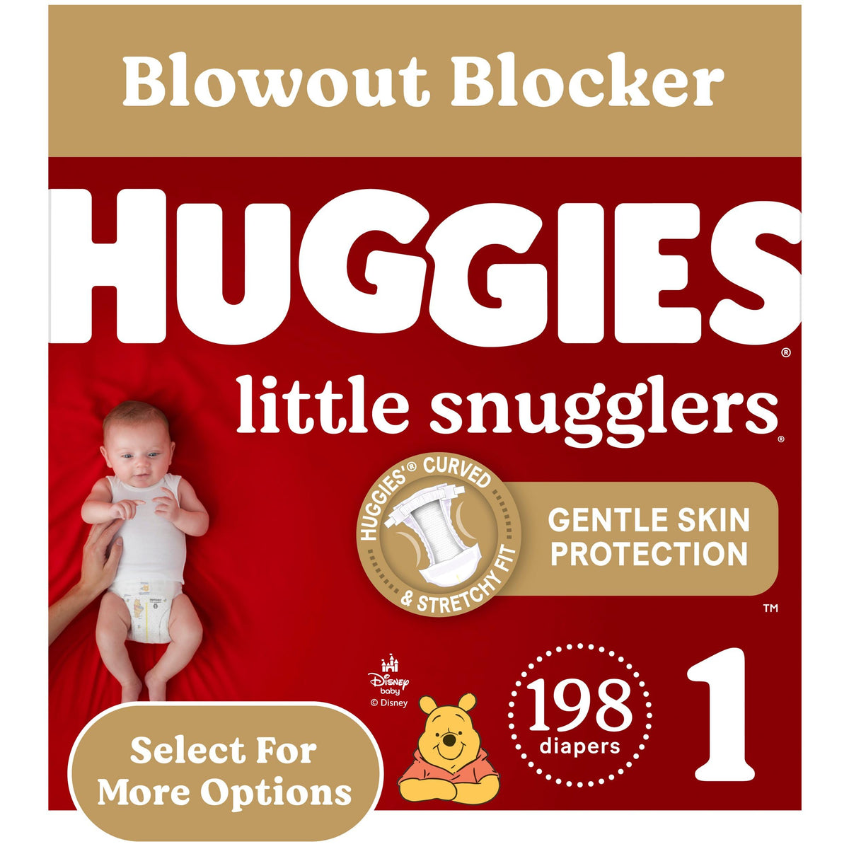 Huggies Little Movers Diapers Size 6, 108 Count (2 Packs of 54)