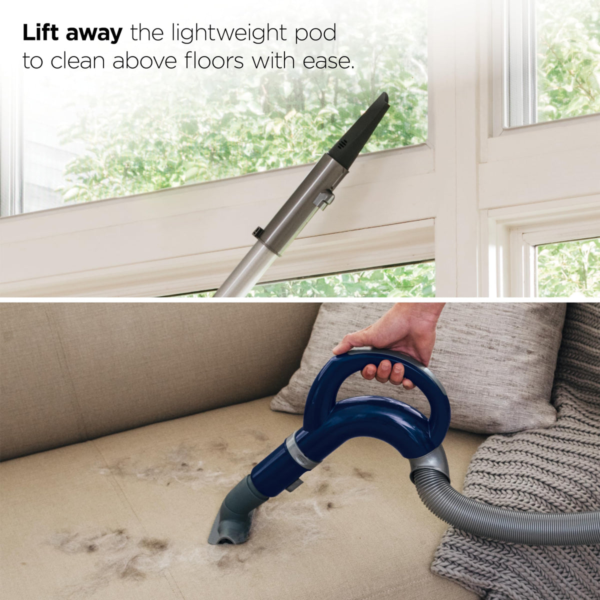 Shark Navigator Lift-Away Upright Vacuum Cleaner, HEPA, Lavender, NV352