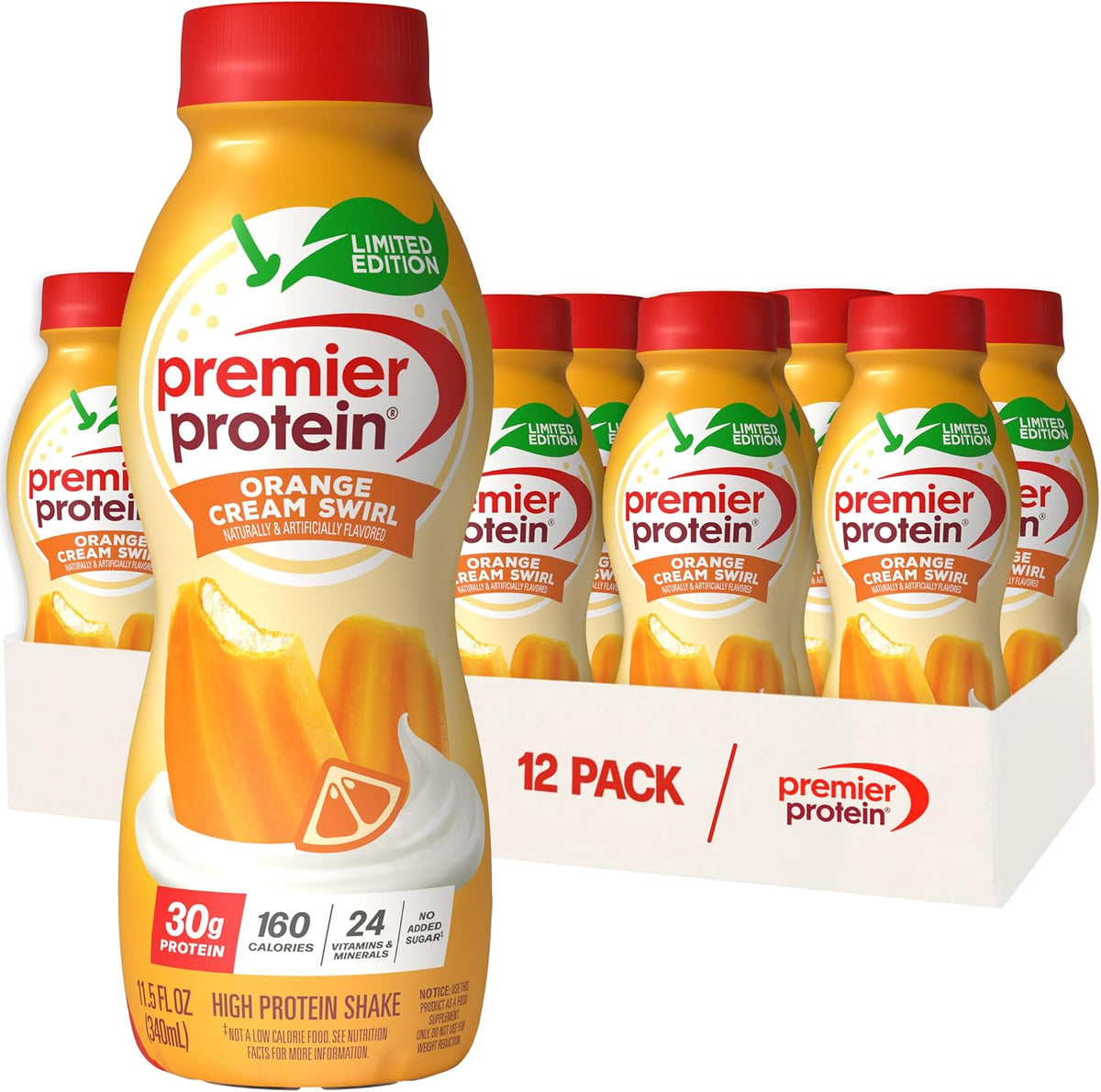 Premier Protein 30g High Protein Shake, Chocolate, 12 Pack