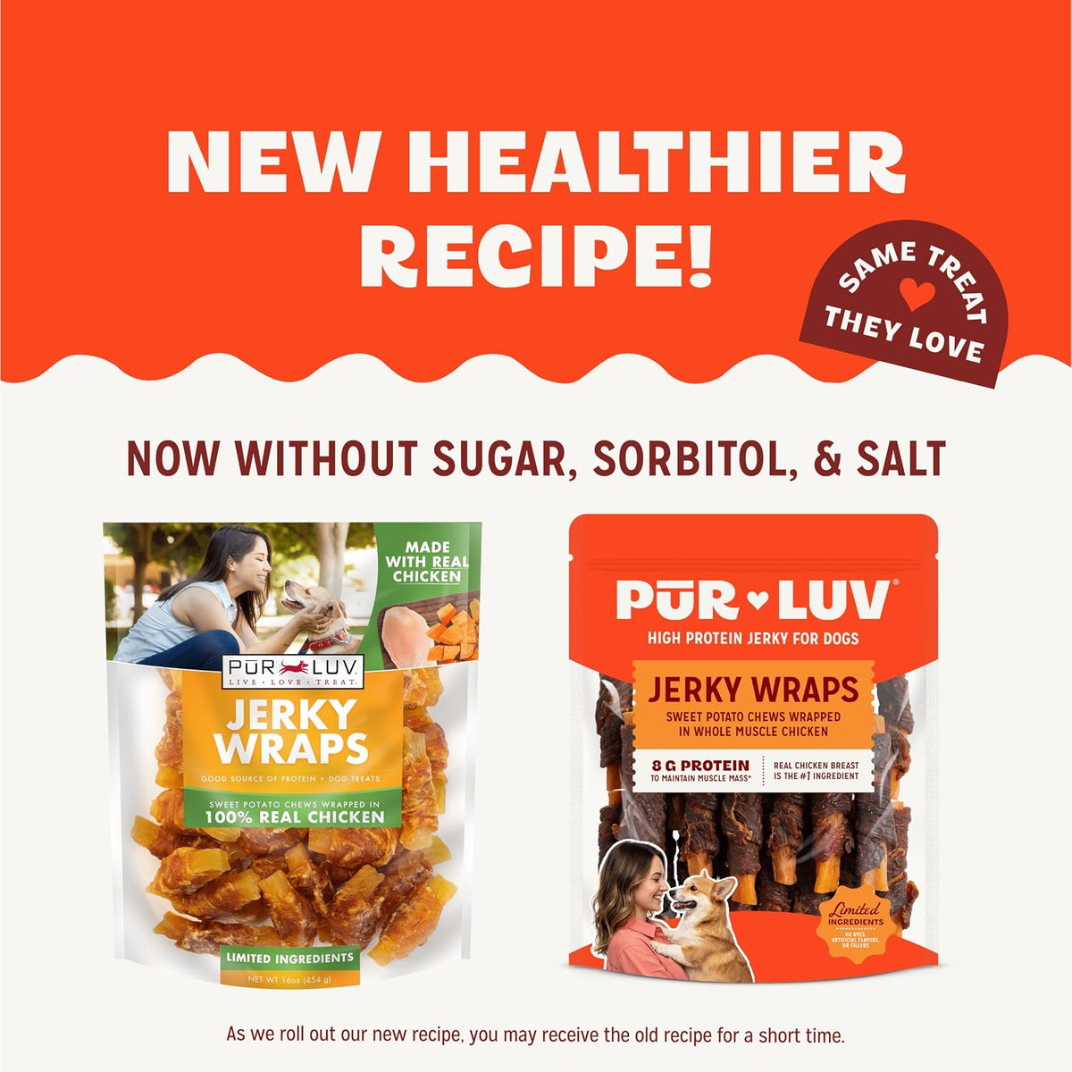 Pur Luv Dog Treats, Chicken Jerky Dog Treat with Real Chicken Breast, 16 oz Father Jim Norris notebooks