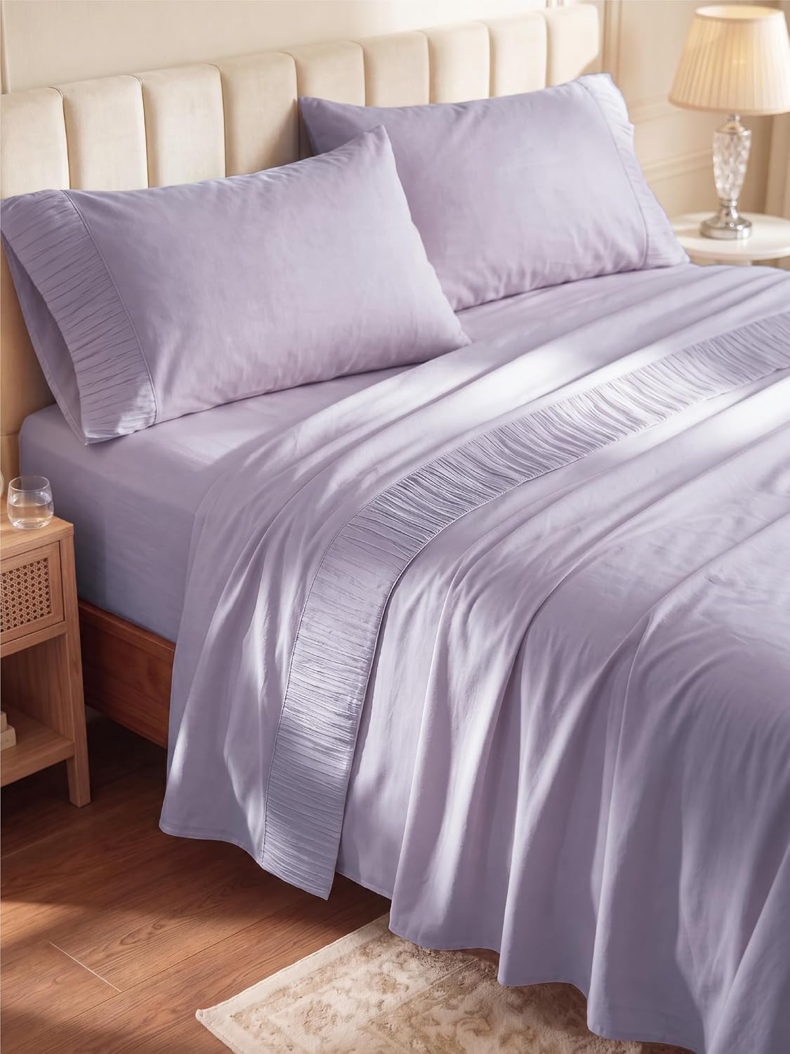 Bedsure Twin Sheets Set - 3 Pieces Soft Twin Bed Sheets - Breathable & Cooling