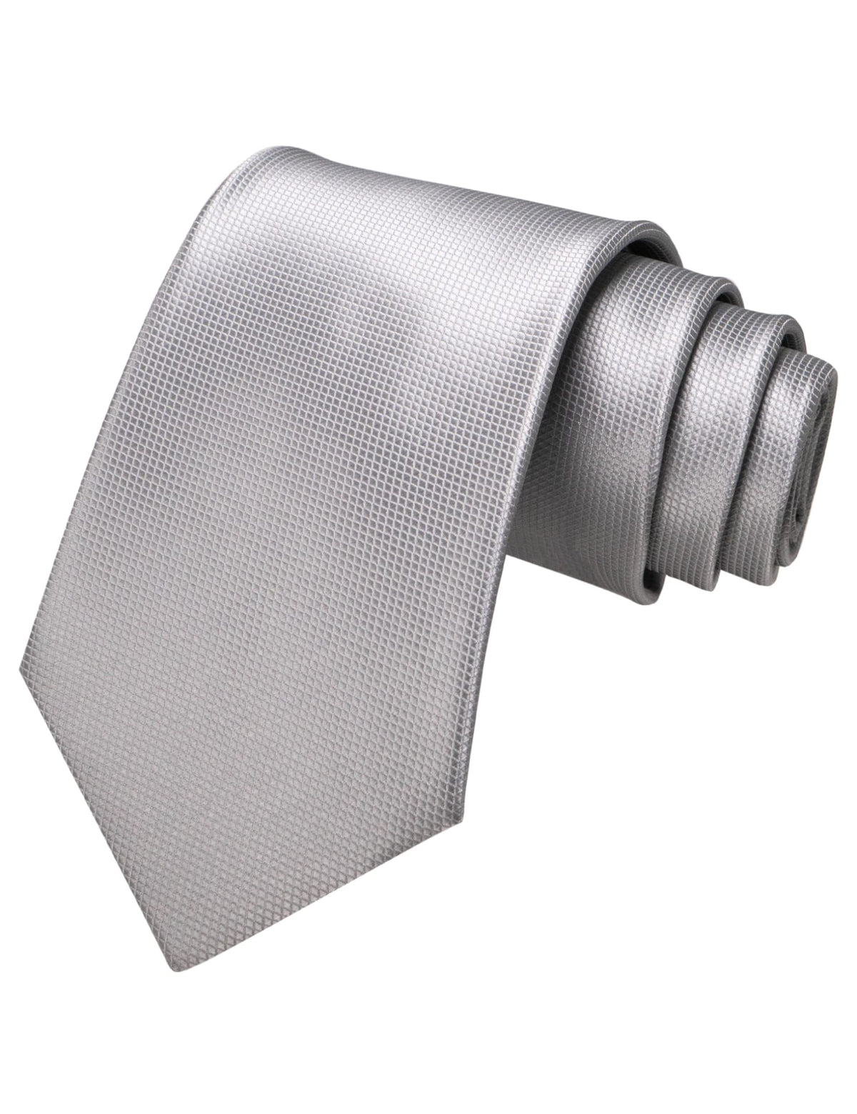 JEMYGINS Solid Color Tie Mens Necktie for Business and Wedding