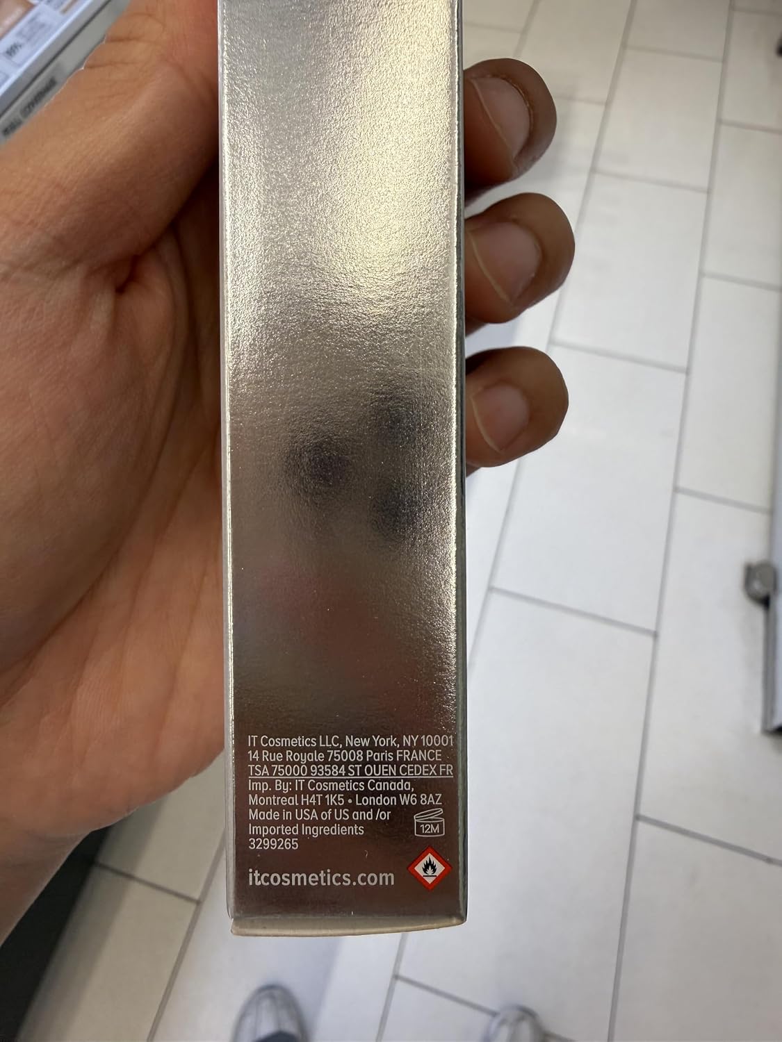 IT Cosmetics CC+ Cream with SPF 50+ Full Coverage Foundation Natural Finish Father Jim Norris notebooks