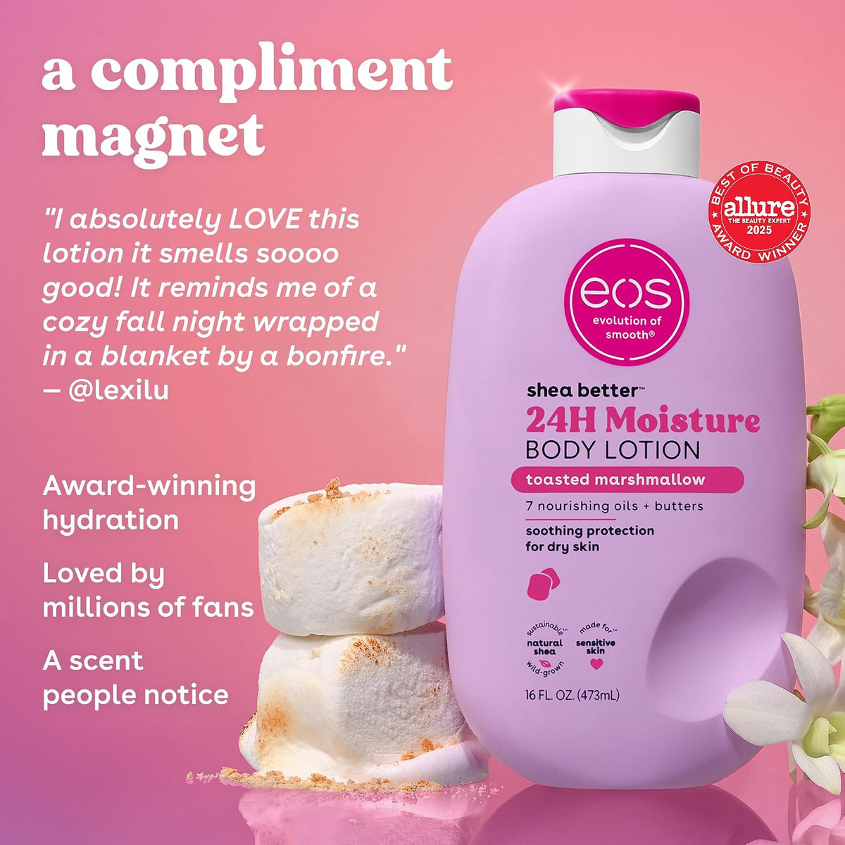 eos Shea Better Body Lotion- Vanilla Cashmere, 24-Hour Moisture, 16 fl oz Father Jim Norris notebooks