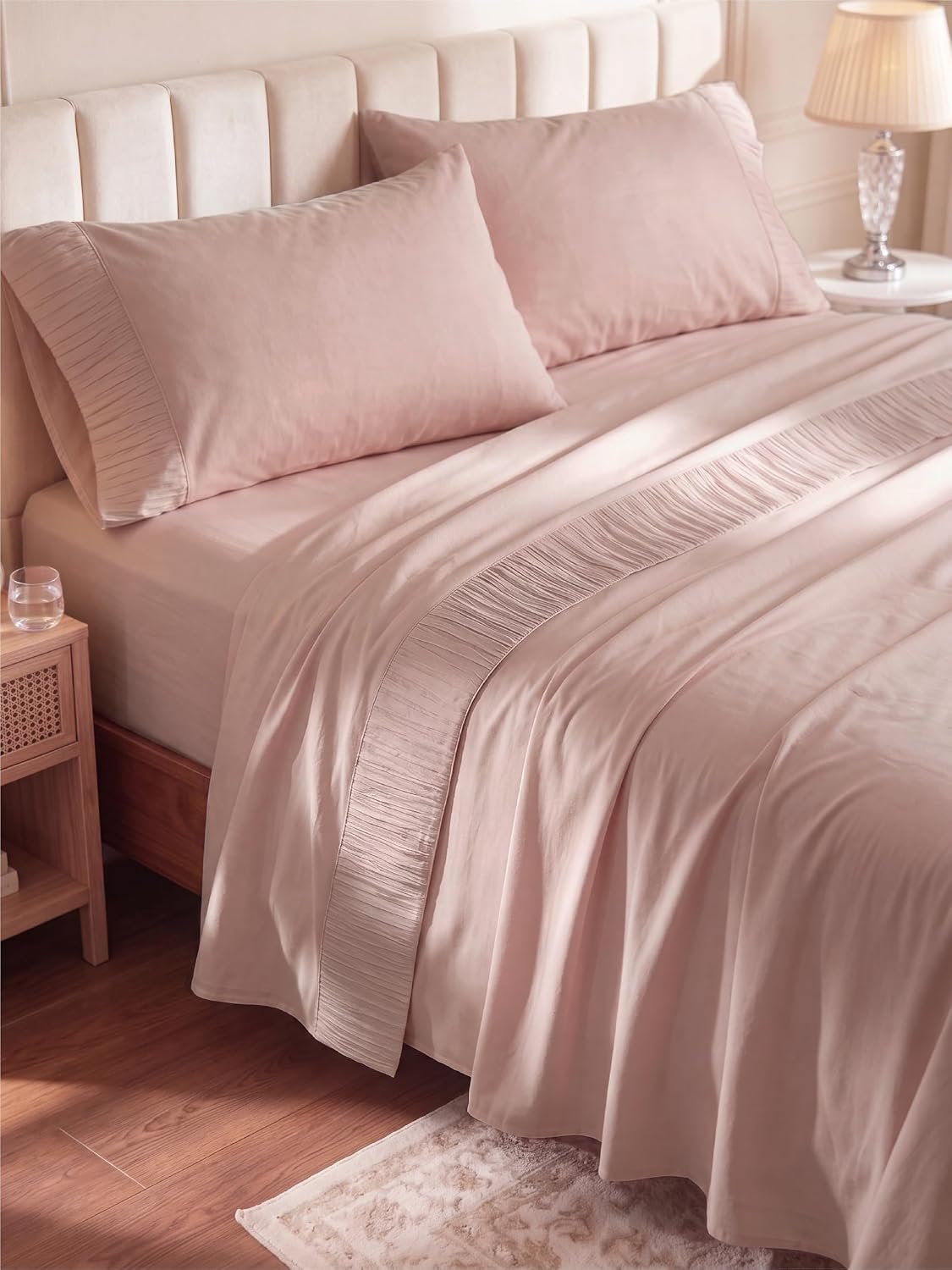 Bedsure Twin Sheets Set - 3 Pieces Soft Twin Bed Sheets - Breathable & Cooling