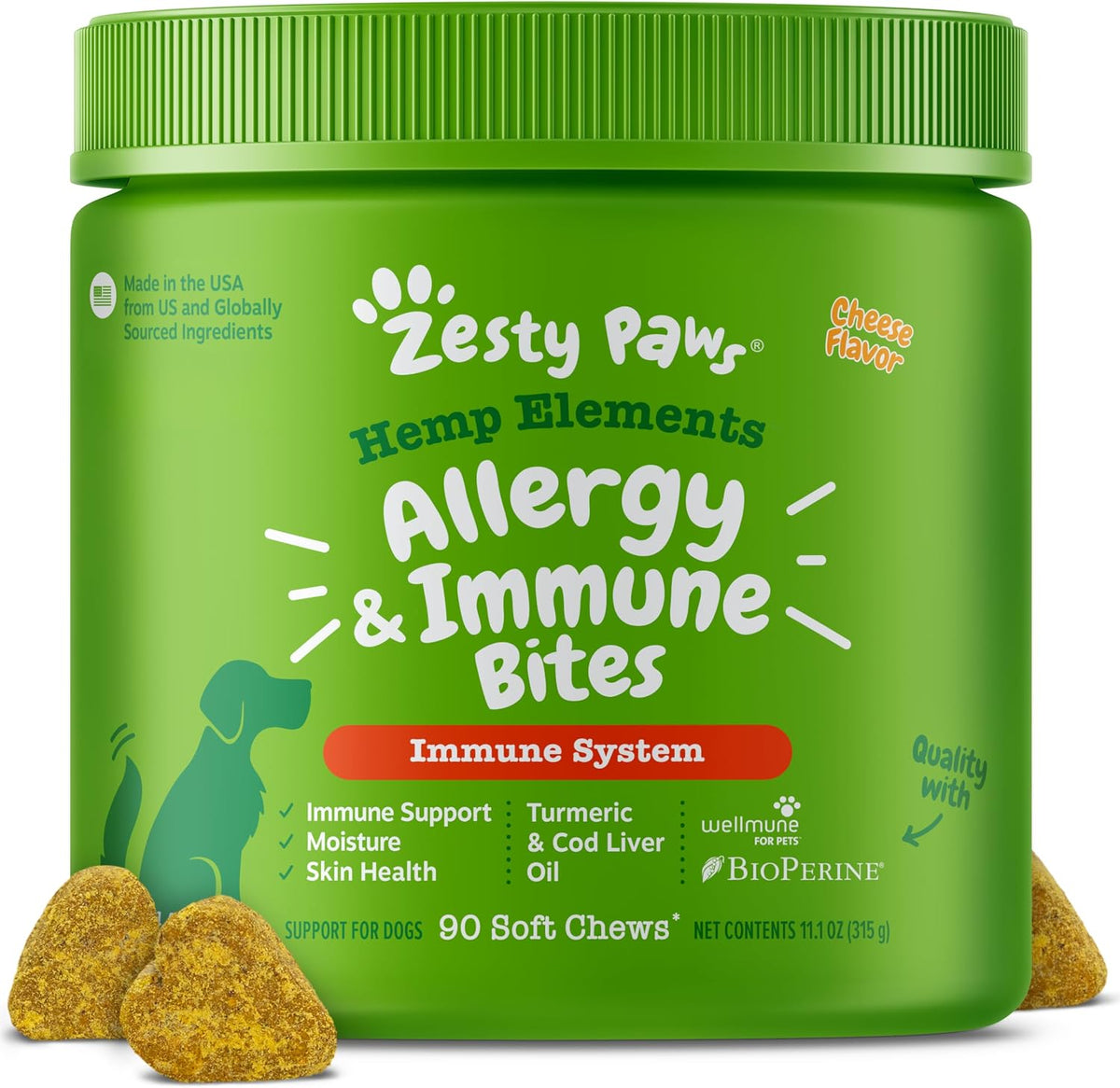 Zesty Paws Dog Allergy Chews - Dog Allergy Relief, Lamb, 90 Ct Father Jim Norris notebooks