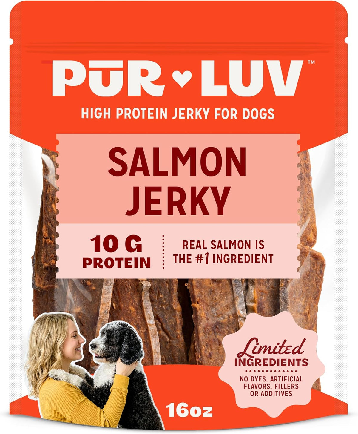 Pur Luv Dog Treats, Chicken Jerky Dog Treat with Real Chicken Breast, 16 oz Father Jim Norris notebooks
