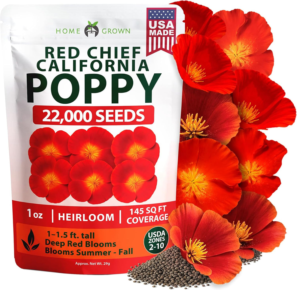 HOME GROWN 15 Herb Seed Variety Kit, 5100+ Seeds, Culinary Herb Kit Father Jim Norris notebooks