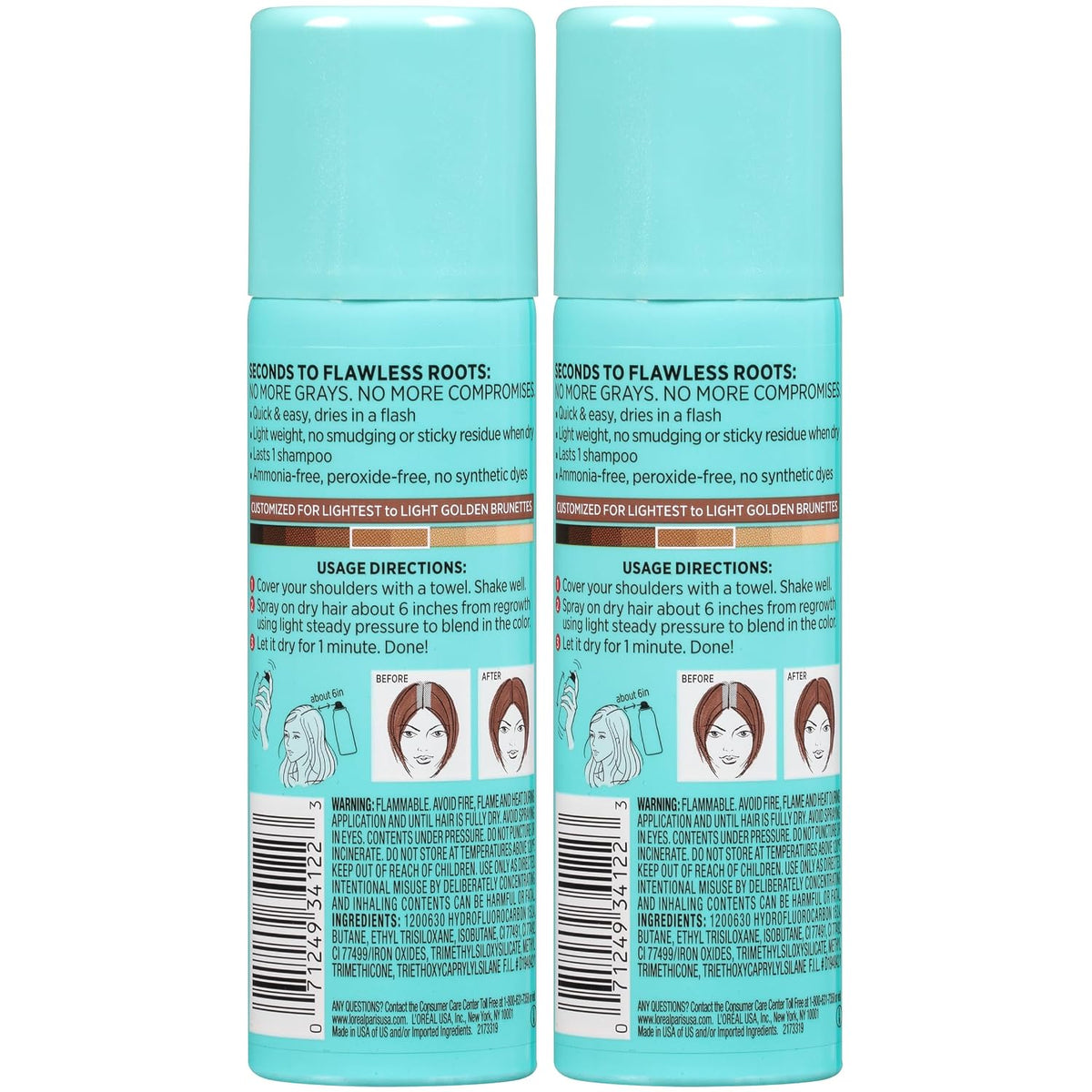 L'Oreal Paris Magic Root Gray Hair Cover Up, Dark Blonde, 2 oz Father Jim Norris notebooks