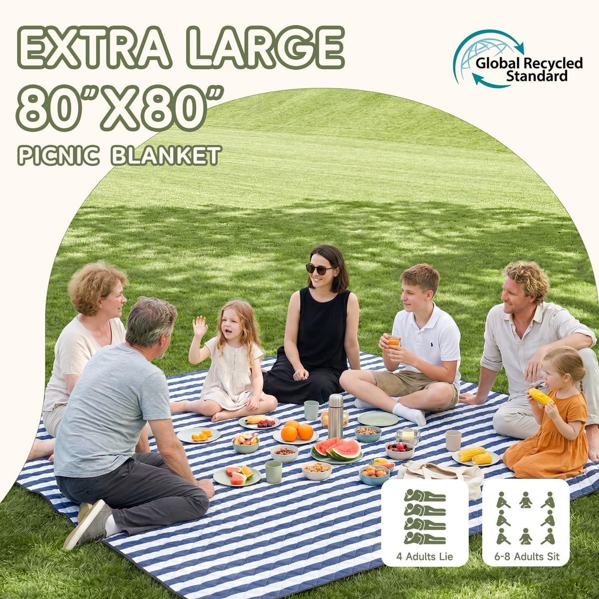 Genovega Waterproof Beach Blanket Picnic Outdoor Mat Rug Extra Large Portable Umbrella Wagon Folding Pop Tent Sun Shelter Shade Canopy Ball Cart Cool Cabana Anchor Fan Mesh Bag Tote Toallas Manta Father Jim Norris notebooks