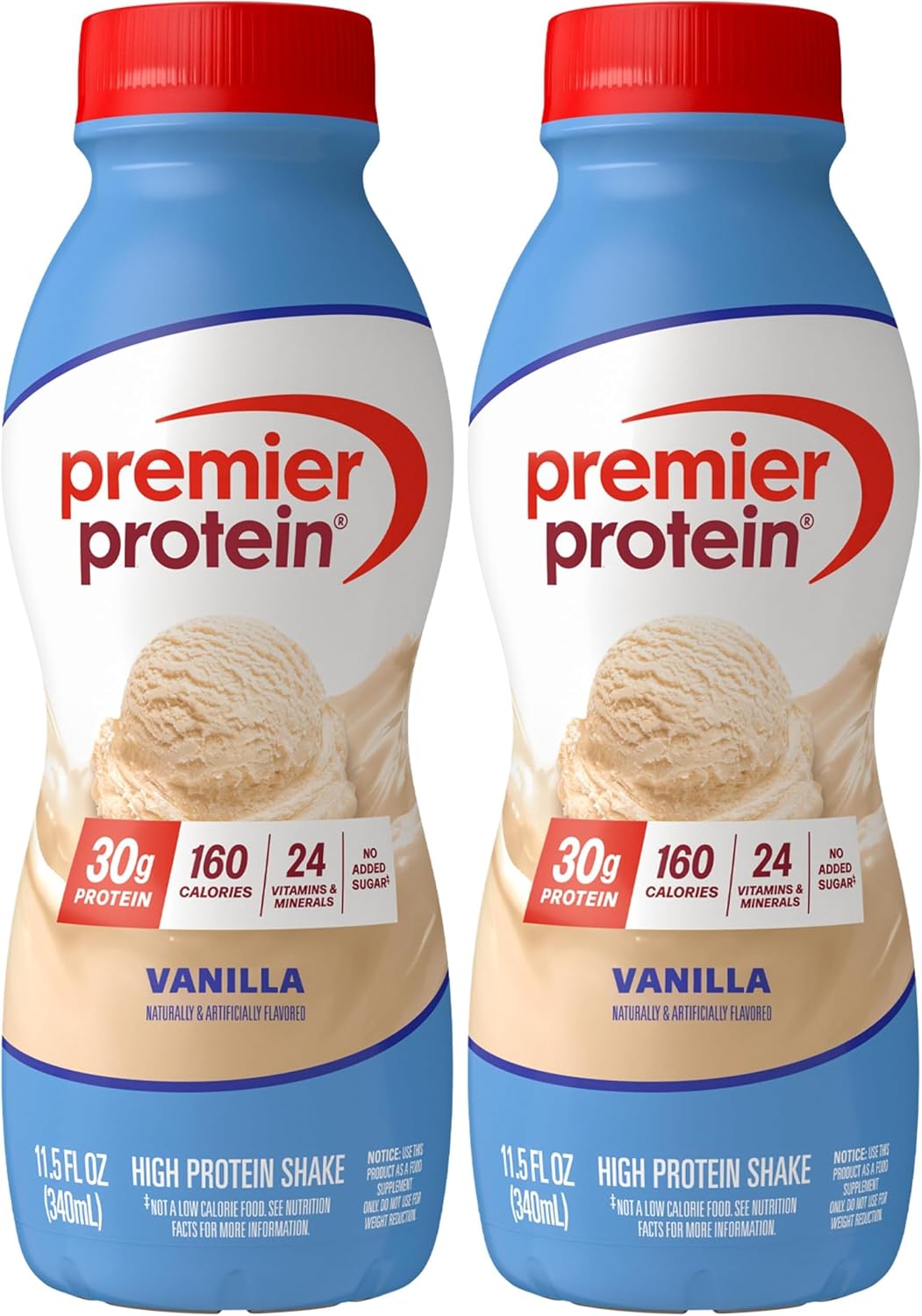 Premier Protein 30g High Protein Shake, Chocolate, 12 Pack