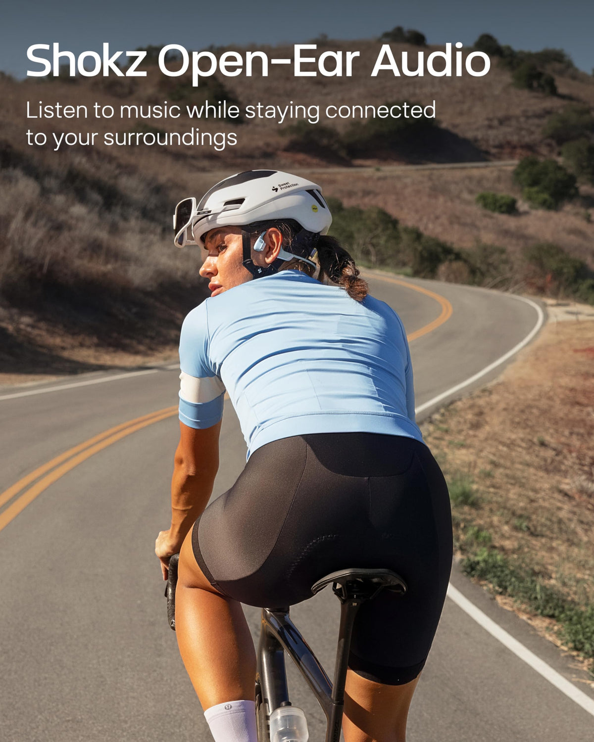 SHOKZ OpenRun Pro 2 Bone Conduction Bluetooth Sport Headphones, Black Father Jim Norris notebooks