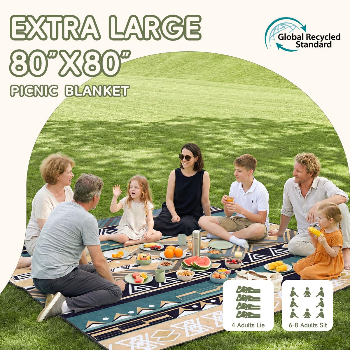 Genovega Waterproof Beach Blanket Picnic Outdoor Mat Rug Extra Large Portable Umbrella Wagon Folding Pop Tent Sun Shelter Shade Canopy Ball Cart Cool Cabana Anchor Fan Mesh Bag Tote Toallas Manta Father Jim Norris notebooks